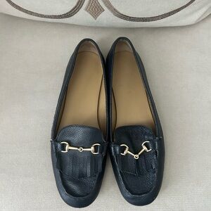 Talbots Dark Blue Leather Shoes